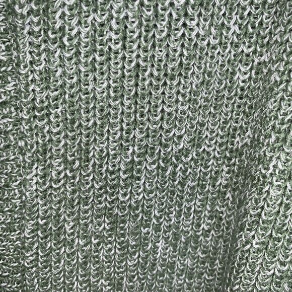 Cardigan Women’s L Heather Green Button Front Collared APPLESSEED'S Grannycore - Picture 6 of 10